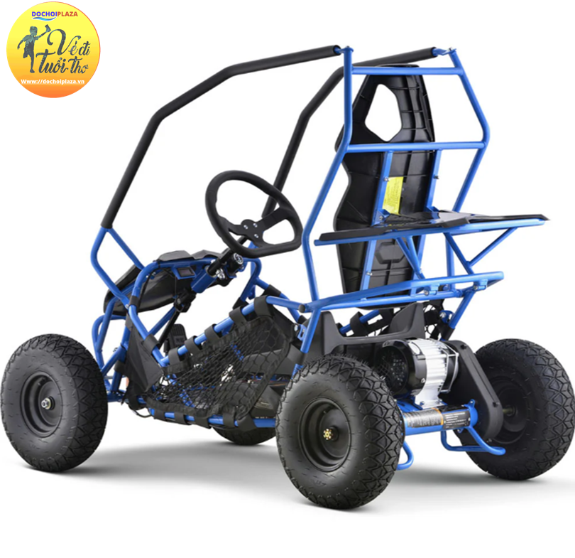 Xe điện trẻ em 36v 1000w Go Kart màu xanh dương