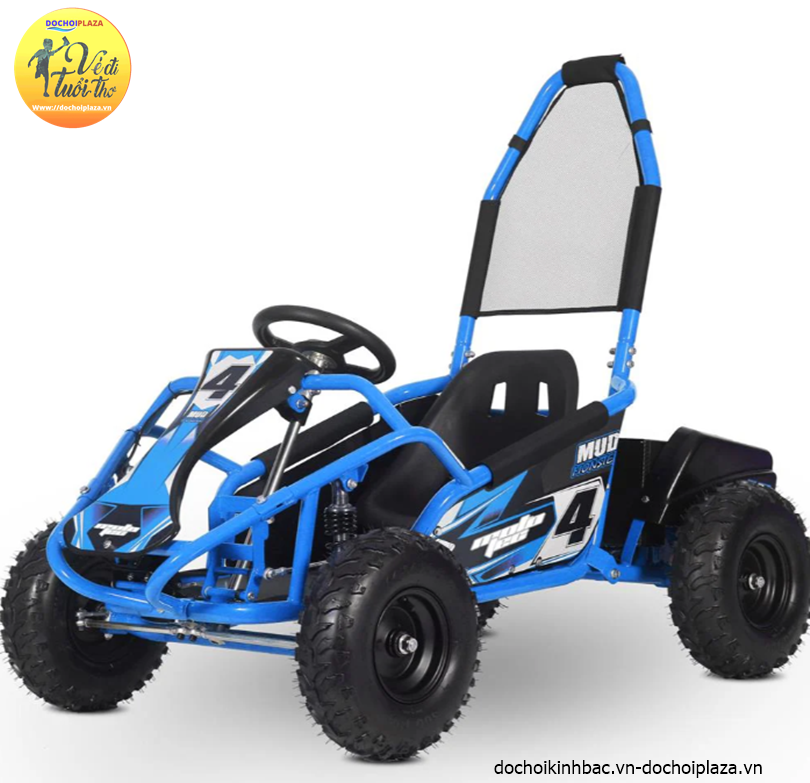 Xe điện trẻ em 48v 1000w Go Kart Màu Xanh Dương