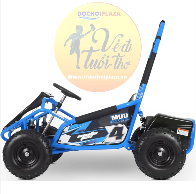 Xe điện trẻ em 48v 1000w Go Kart Màu Xanh Dương