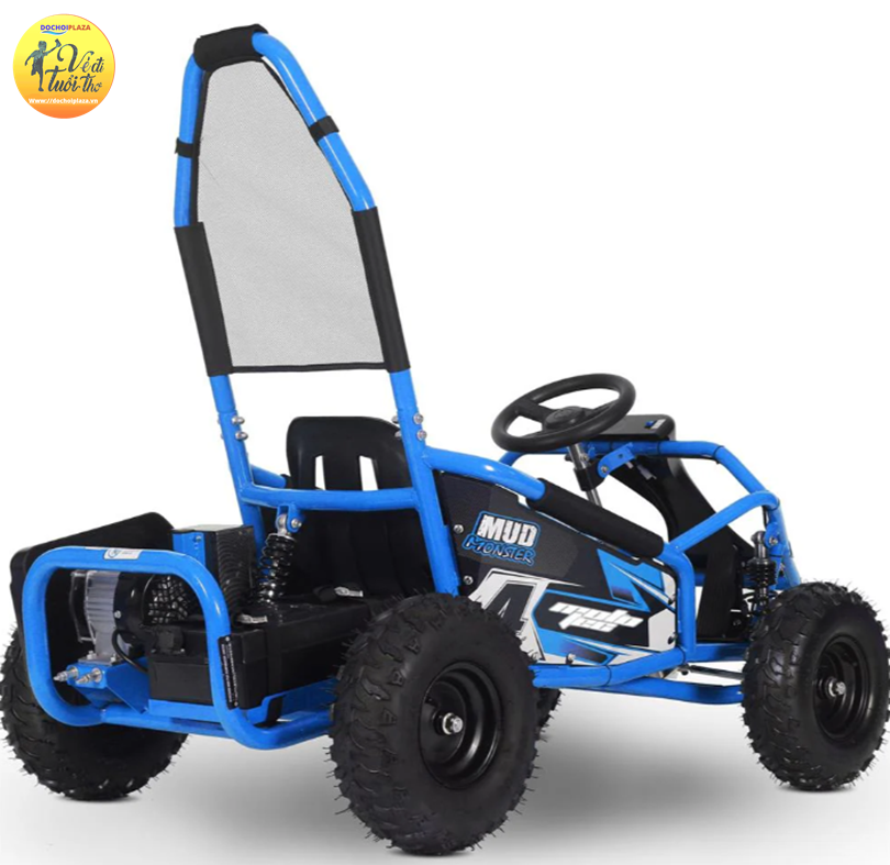 Xe điện trẻ em 48v 1000w Go Kart Màu Xanh Dương