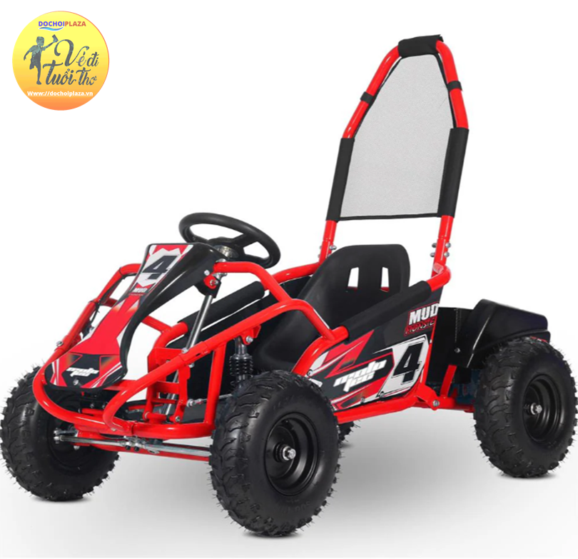 Xe điện trẻ em 48v 1000w Go Kart Màu Đỏ