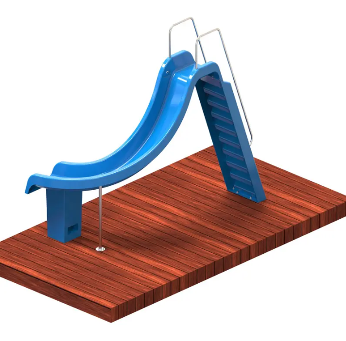 Cầu trượt bể bơi CTDKB13 Dochoikinhbac Cầu trượt nhựa cho trẻ em vui chơi