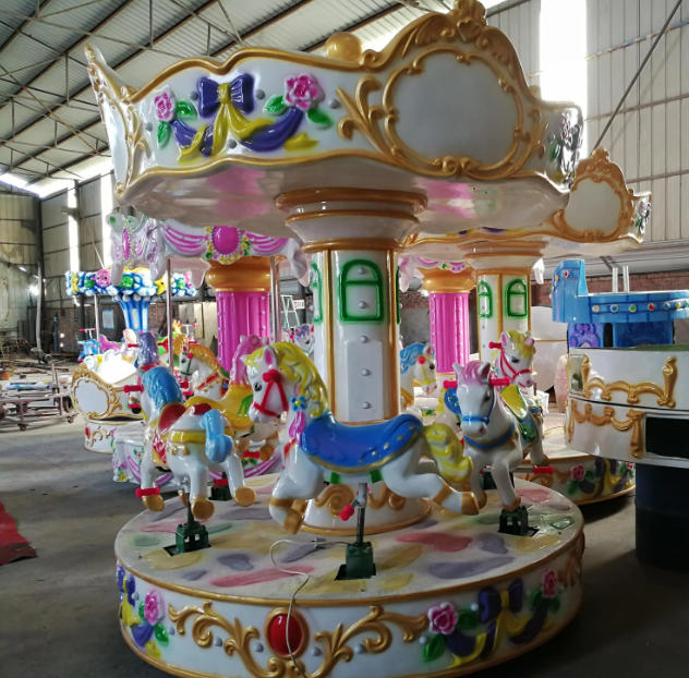 Đu quay ngựa DQCVKB01 Dochoikinhbac Giải trí hấp dẫn từ khu vui chơi