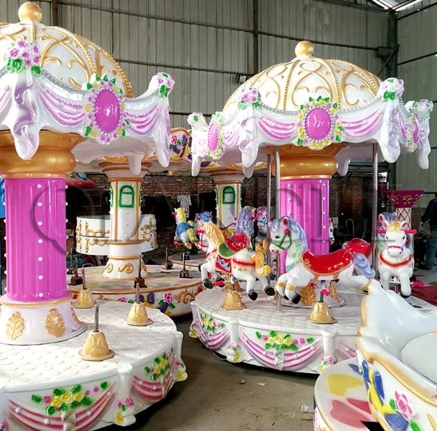 Đu quay ngựa DQCVKB01 Dochoikinhbac Giải trí hấp dẫn từ khu vui chơi