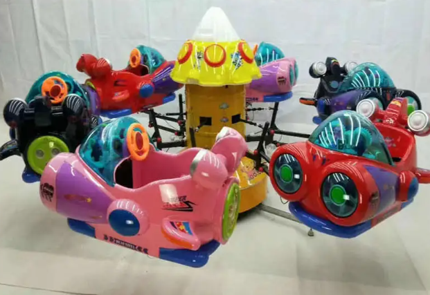 Đu quay động vật sắc màu DQCVKB04 Dochoikinhbac Giải trí hấp dẫn từ khu vui chơi