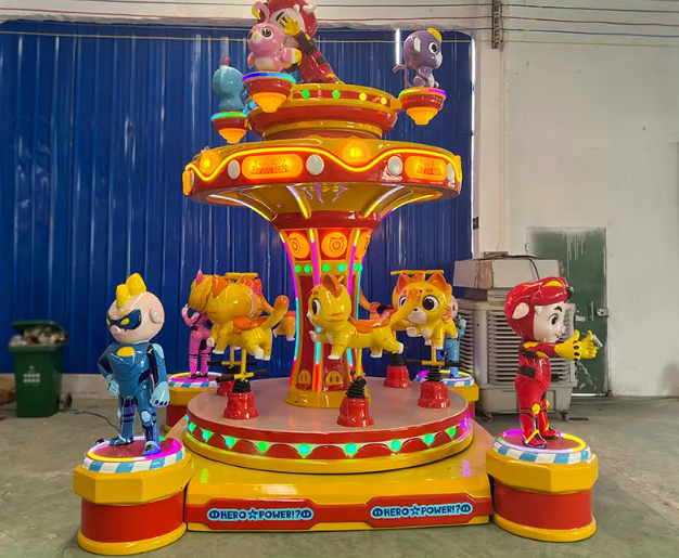 Đu quay siêu nhân DQCVKB15 Dochoikinhbac Giải trí hấp dẫn từ khu vui chơi