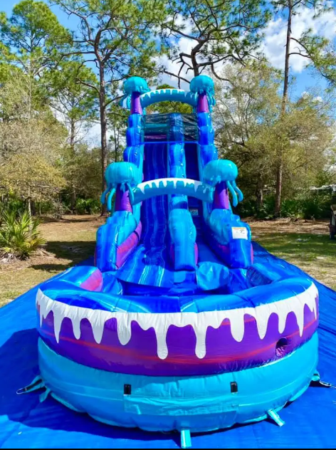 Nhà hơi nhà phao nhập khẩu sứa biển kỳ thú NHNPKB05 Dochoikinhbac Trò chơi vận động siêu hấp dẫn