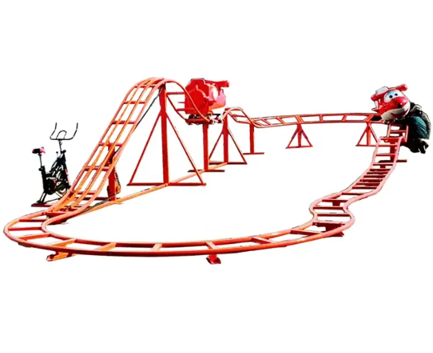 Tàu lượn đạp xe mini DTAUKB2 Đồ chơi Kinh Bắc Khu vui chơi giải trí 2025 hấp dẫn