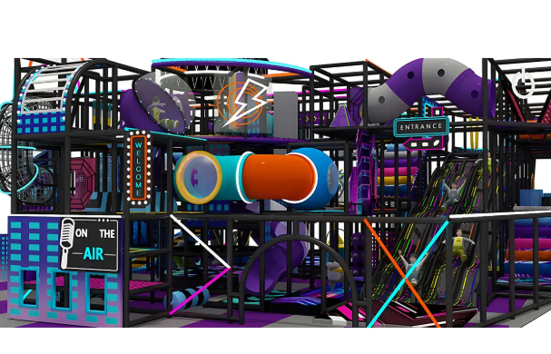 Nhà liên hoàn 2025 Indoor playground NLHKB38 Dochoikinhbac- Thiết kế Uy Tín, Chất Lượng, Giá Tốt!
