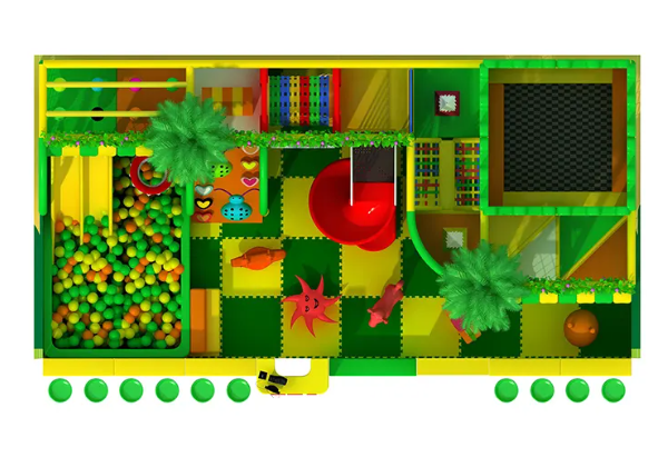 Nhà liên hoàn 2025 Indoor playground NLHKB44 Dochoikinhbac- Thiết kế Độc Đáo – Sáng Tạo – Khác Biệt