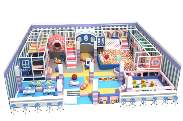 Nhà liên hoàn 2025 Indoor playground NLHKB45 Dochoikinhbac- Thiết Kế Không Gian Vận Động Sáng Tạo Cho Trẻ!