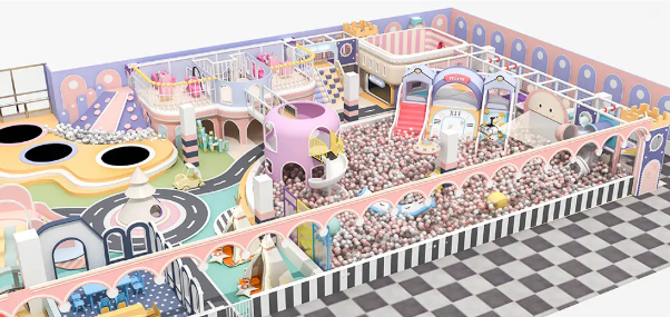 Nhà liên hoàn 2025 Indoor playground NLHKB45 Dochoikinhbac- Thiết Kế Không Gian Vận Động Sáng Tạo Cho Trẻ!
