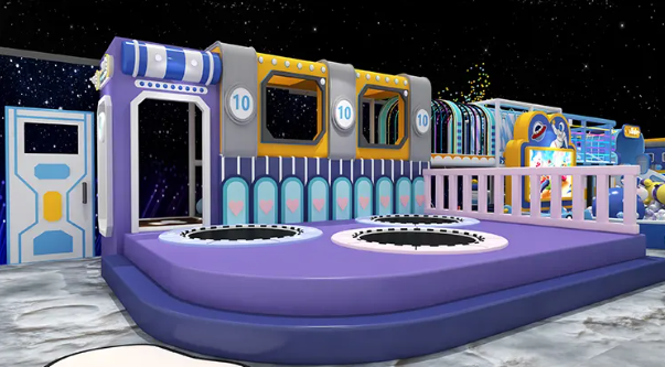 Nhà liên hoàn 2025 Indoor playground NLHK46 Dochoikinhbac- Thiết Kế Không Gian Vận Động Sáng Tạo Cho Trẻ!