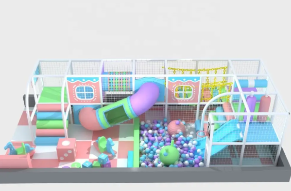 Nhà liên hoàn 2025 Indoor playground NLHKB49 Dochoikinhbac- Thiết Kế Đẹp Độc Đáo