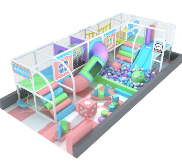 Nhà liên hoàn 2025 Indoor playground NLHKB49 Dochoikinhbac- Thiết Kế Đẹp Độc Đáo