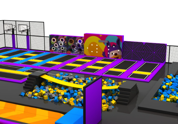 Trampoline Park_KVCTP01 Dochoikinhbac _Không Gian Vận Động Sáng Tạo Dành Cho Mọi Lứa Tuổi