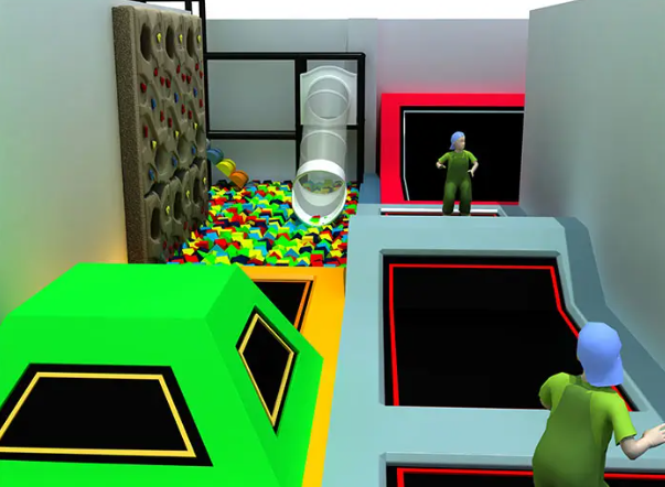 Trampoline Park_KVCTP07 Dochoikinhbac _Không Gian Vận Động Sáng Tạo Dành Cho Mọi Lứa Tuổi