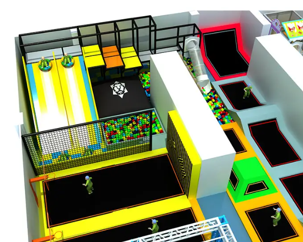 Trampoline Park_KVCTP07 Dochoikinhbac _Không Gian Vận Động Sáng Tạo Dành Cho Mọi Lứa Tuổi