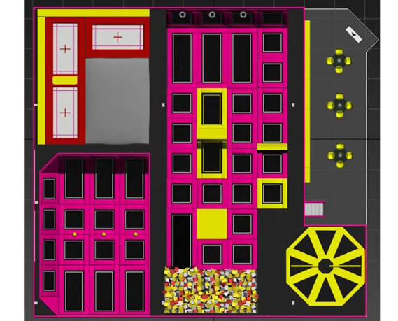 Trampoline Park_KVCTP08 Dochoikinhbac _Không Gian Vận Động Sáng Tạo Dành Cho Mọi Lứa Tuổi