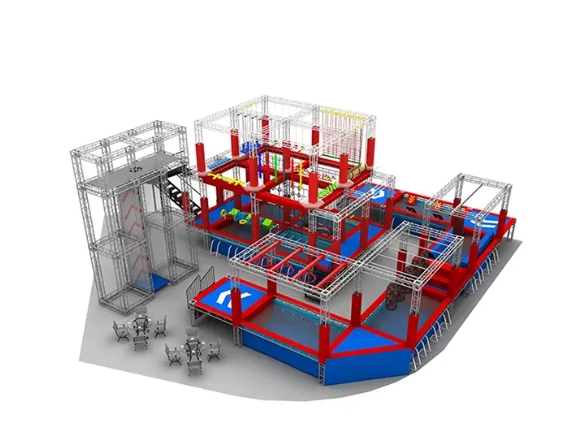 Trampoline Park_KVCTP09 Dochoikinhbac _Không Gian Vận Động Sáng Tạo Dành Cho Mọi Lứa Tuổi