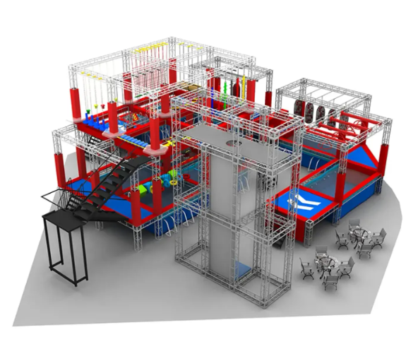Trampoline Park_KVCTP09 Dochoikinhbac _Không Gian Vận Động Sáng Tạo Dành Cho Mọi Lứa Tuổi