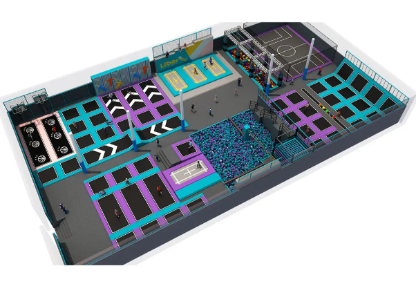 Trampoline Park_KVCTP16 Dochoikinhbac _ Khu Vui Chơi Sàn Nhún Hấp Dẫn Cho Mọi Lứa Tuổi