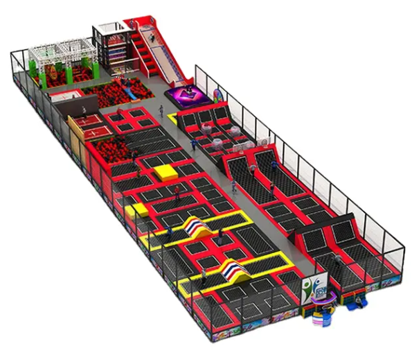 Trampoline Park_KVCTP18 Dochoikinhbac _ Khu Vui Chơi Sàn Nhún Hấp Dẫn Cho Mọi Lứa Tuổi