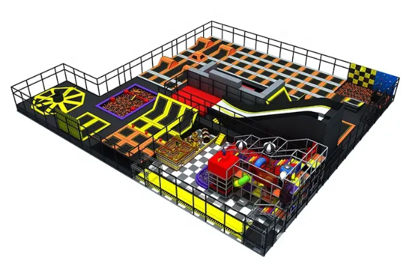 Trampoline Park_KVCTP19 Dochoikinhbac _ Khu Vui Chơi Sàn Nhún Hấp Dẫn Cho Mọi Lứa Tuổi