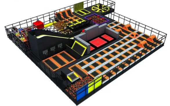 Trampoline Park_KVCTP19 Dochoikinhbac _ Khu Vui Chơi Sàn Nhún Hấp Dẫn Cho Mọi Lứa Tuổi