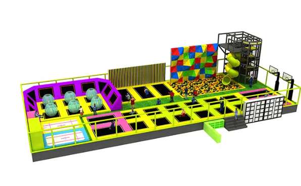 Trampoline Park_KVCTP20 Dochoikinhbac _ Khu Vui Chơi Sàn Nhún Hấp Dẫn Cho Mọi Lứa Tuổi