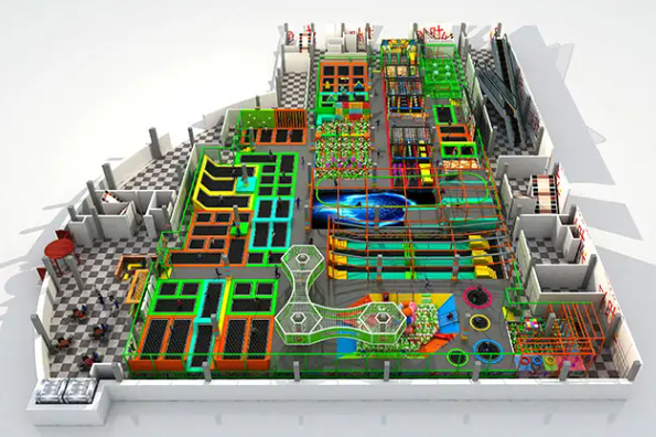 Trampoline Park_KVCTP23 Dochoikinhbac _ Khu Vui Chơi Sàn Nhún Hấp Dẫn Cho Mọi Lứa Tuổi