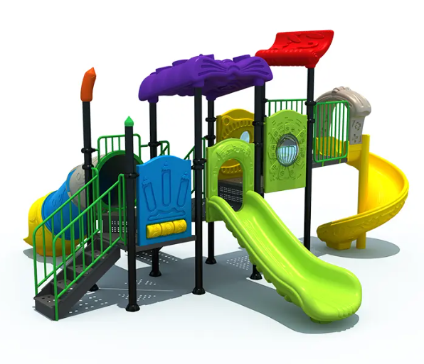 Liên hoàn cầu trượt LHCTDTKB10 Dochoikinhbac - Trò chơi công viên thu hút bền bỉ