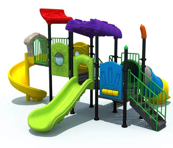 Liên hoàn cầu trượt LHCTDTKB10 Dochoikinhbac - Trò chơi công viên thu hút bền bỉ