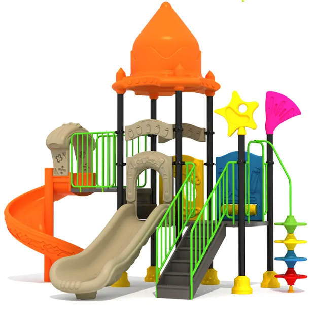 Liên hoàn cầu trượt LHCTDTKB11 Dochoikinhbac - Trò chơi công viên thu hút bền bỉ