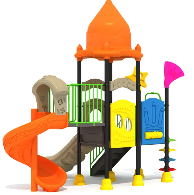 Liên hoàn cầu trượt LHCTDTKB11 Dochoikinhbac - Trò chơi công viên thu hút bền bỉ