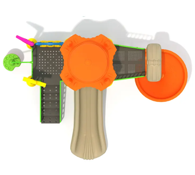 Liên hoàn cầu trượt LHCTDTKB11 Dochoikinhbac - Trò chơi công viên thu hút bền bỉ