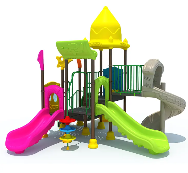 Liên hoàn cầu trượt LHCTDTKB12 Dochoikinhbac - Trò chơi công viên thu hút bền bỉ