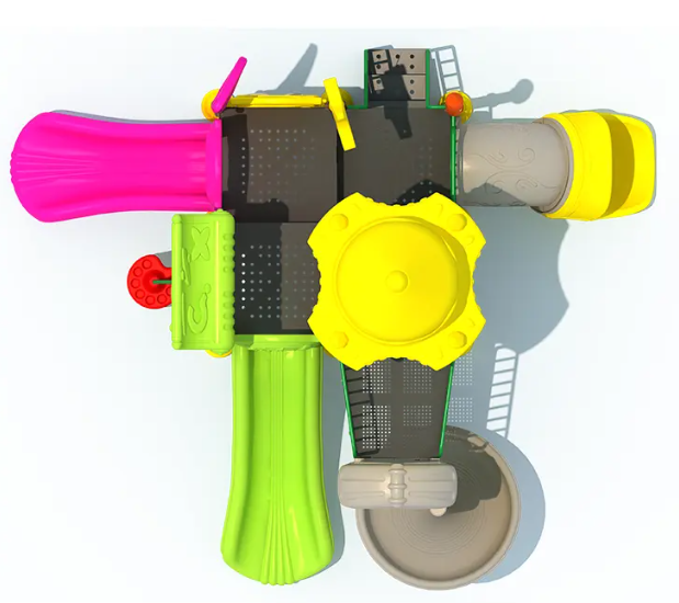 Liên hoàn cầu trượt LHCTDTKB12 Dochoikinhbac - Trò chơi công viên thu hút bền bỉ