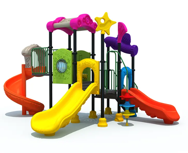 Liên hoàn cầu trượt LHCTDTKB15 Dochoikinhbac - Trò chơi công viên thu hút bền bỉ