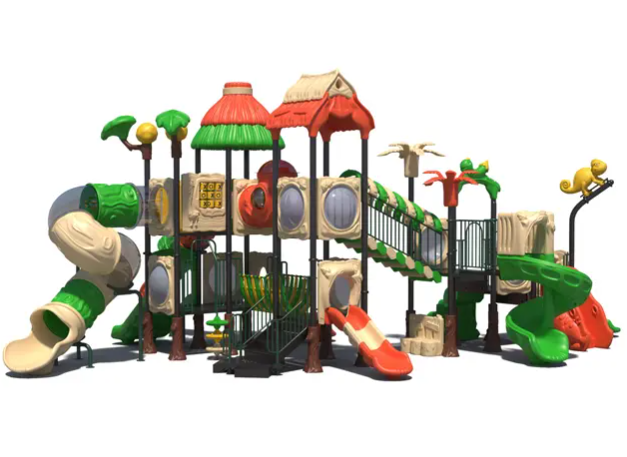 Liên hoàn cầu trượt LHCTDTKB16 Dochoikinhbac - Trò chơi công viên thu hút bền bỉ