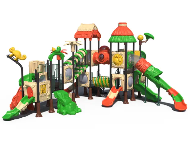 Liên hoàn cầu trượt LHCTDTKB16 Dochoikinhbac - Trò chơi công viên thu hút bền bỉ