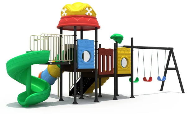 Liên hoàn cầu trượt LHCTDTKB19 Dochoikinhbac - Trò chơi công viên thu hút bền bỉ