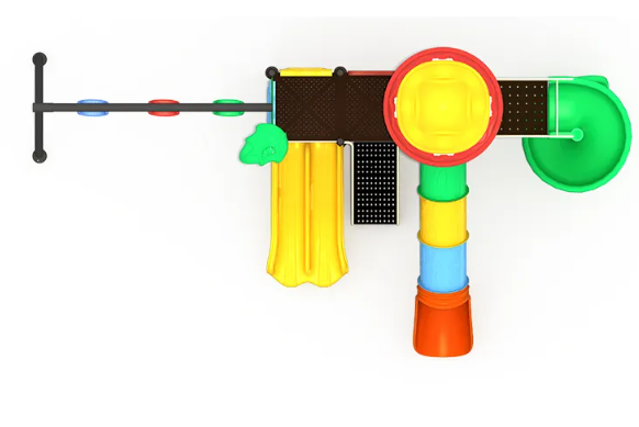 Liên hoàn cầu trượt LHCTDTKB19 Dochoikinhbac - Trò chơi công viên thu hút bền bỉ