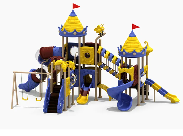 Liên hoàn cầu trượt LHCTDTKB20 Dochoikinhbac - Trò chơi công viên thu hút bền bỉ