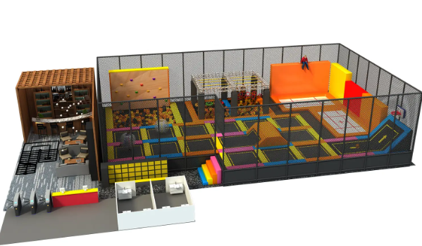 Trampoline Park_KVCTP27 Dochoikinhbac _ Khu Vui Chơi Sàn Nhún Hấp Dẫn Cho Mọi Lứa Tuổi