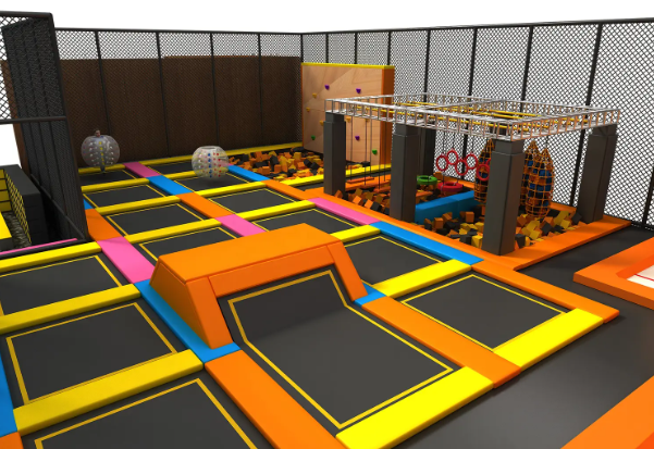 Trampoline Park_KVCTP27 Dochoikinhbac _ Khu Vui Chơi Sàn Nhún Hấp Dẫn Cho Mọi Lứa Tuổi