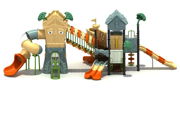 Liên hoàn cầu trượt LHCTDTKB21 Dochoikinhbac - Trò chơi công viên thu hút bền bỉ