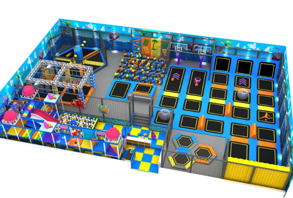 Trampoline Park_KVCTP30 Dochoikinhbac _ Khu Vui Chơi Sàn Nhún Hấp Dẫn Cho Mọi Lứa Tuổi