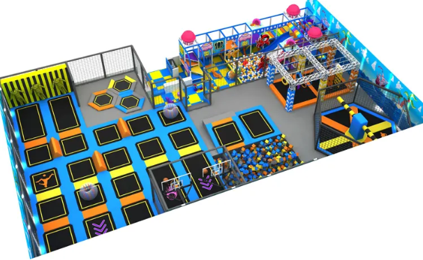 Trampoline Park_KVCTP30 Dochoikinhbac _ Khu Vui Chơi Sàn Nhún Hấp Dẫn Cho Mọi Lứa Tuổi