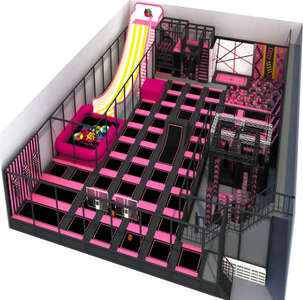 Trampoline Park_KVCTP31 Dochoikinhbac _ Khu Vui Chơi Sàn Nhún Hấp Dẫn Cho Mọi Lứa Tuổi